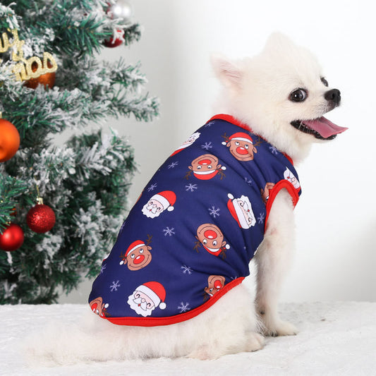 Camiseta Navideña Reno para Mascotas