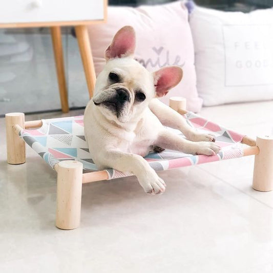 Cama Elevada para Mascotas Pequeñas
