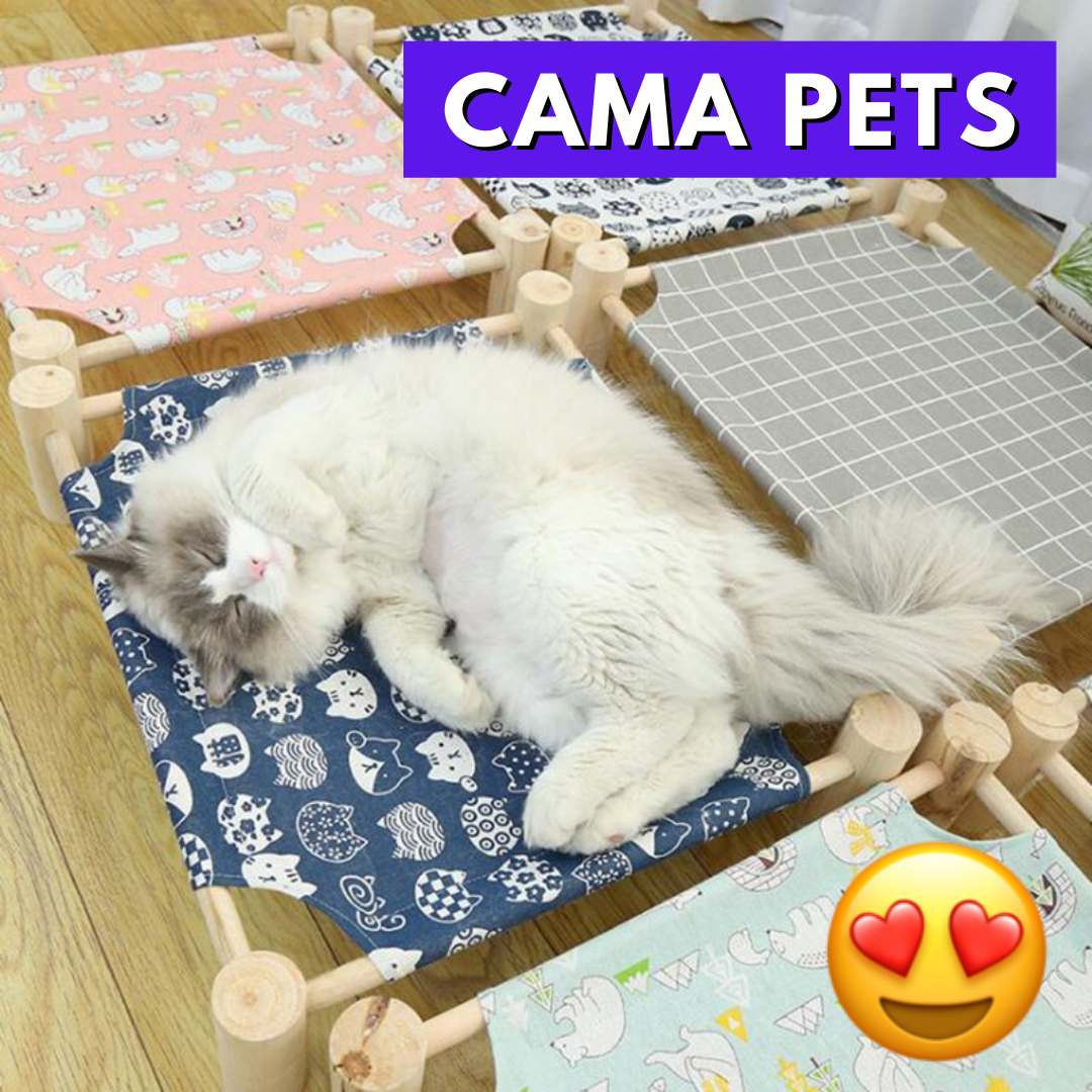 Cama Elevada para Mascotas Pequeñas