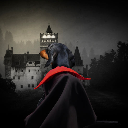 Disfraz de Drácula para Mascotas