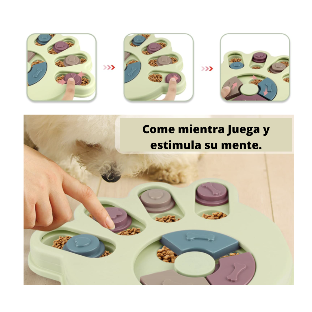 Tazón Interactivo Antireflujo para Mascotas