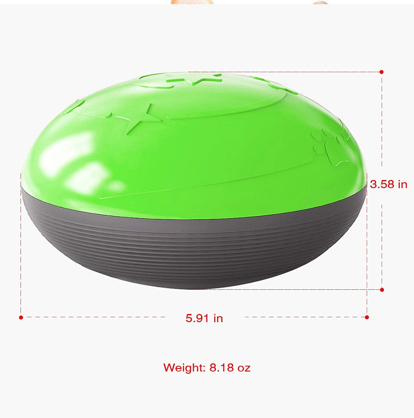 Juguete Masticable para Perro con Sonido y Dispensador de Alimentos