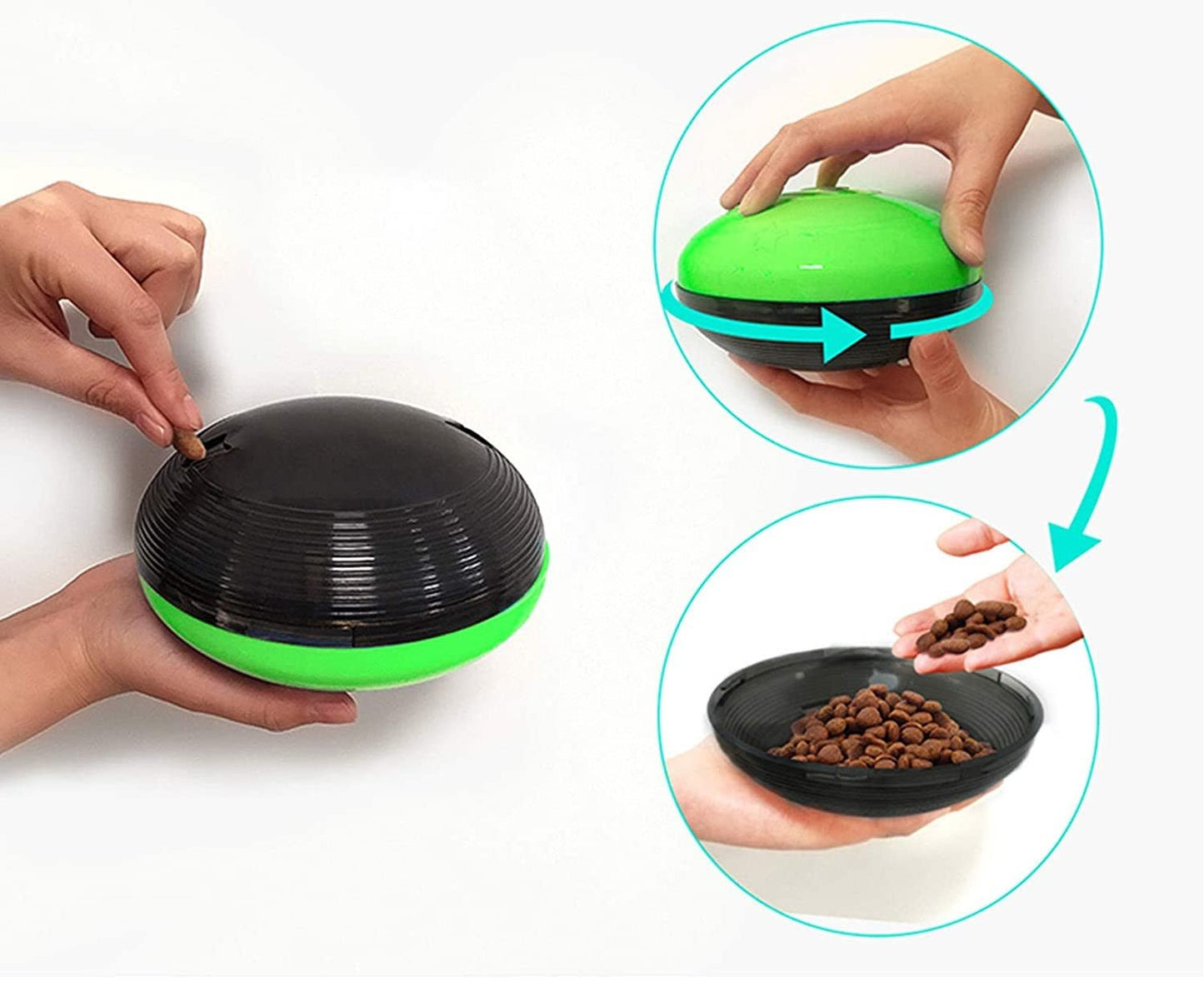 Juguete Masticable para Perro con Sonido y Dispensador de Alimentos