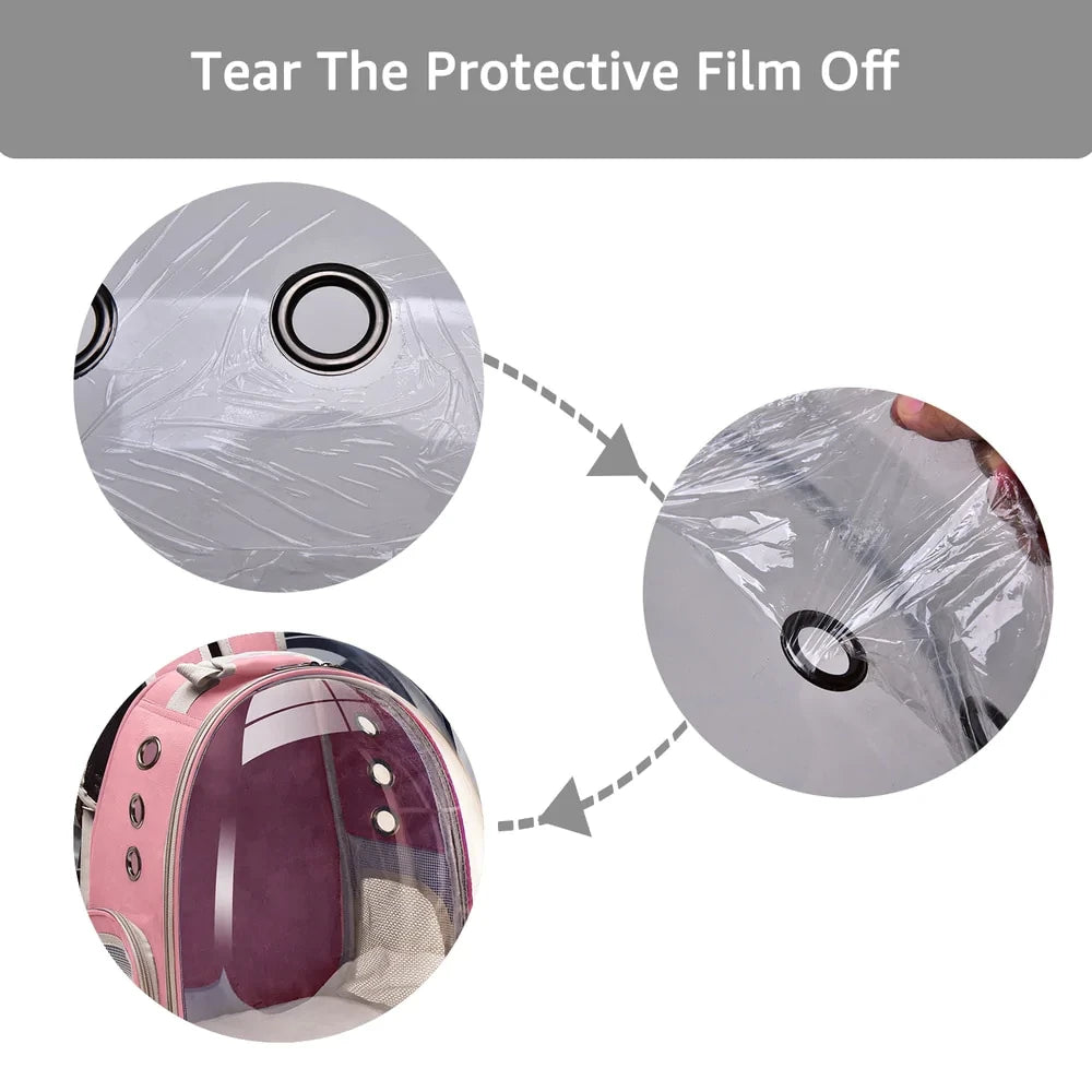 Maleta Tipo Nave para Mascotas