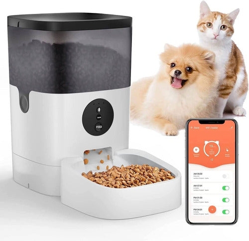Dispensador de Comida para Mascotas con App Móvil