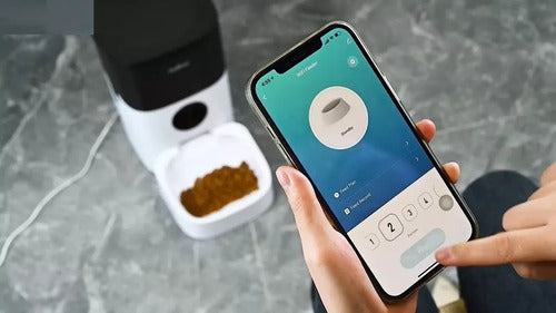 Dispensador de Comida para Mascotas con App Móvil