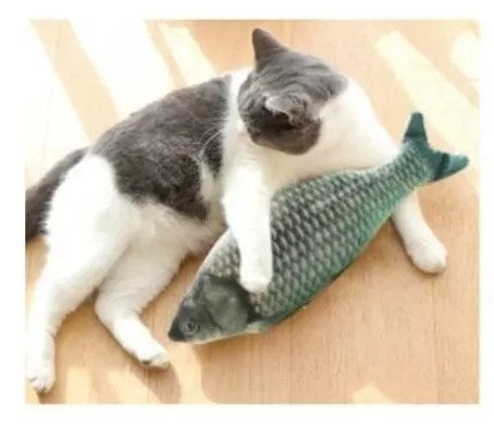 Juguete para Gato Pez 3D con Catnip