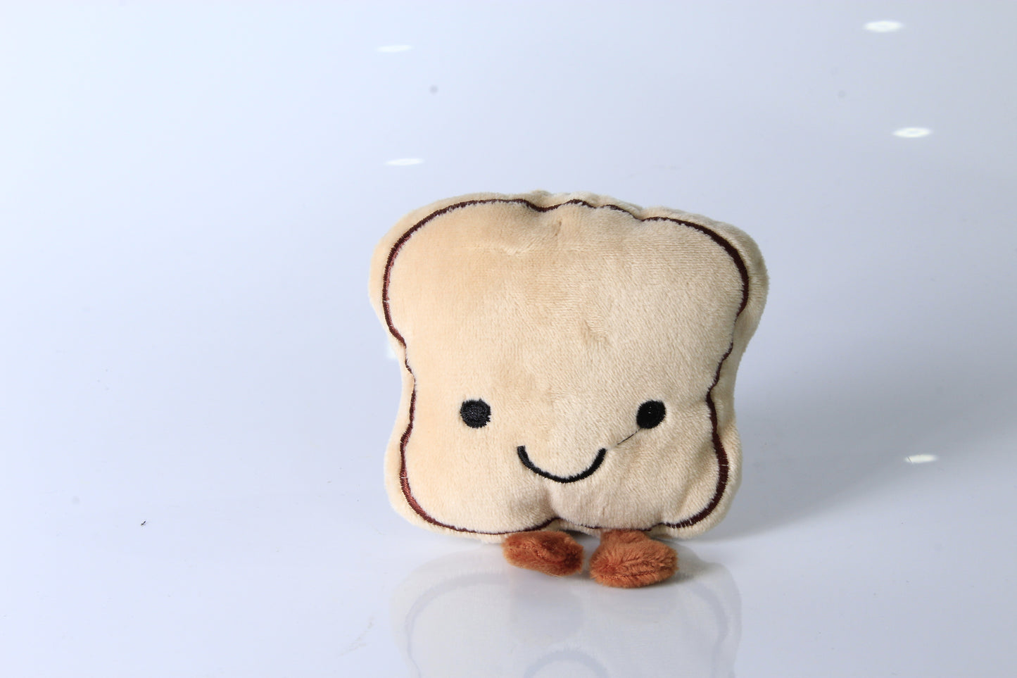 Peluche Chillón para Mascotas: Pan, Huevo o Tortilla