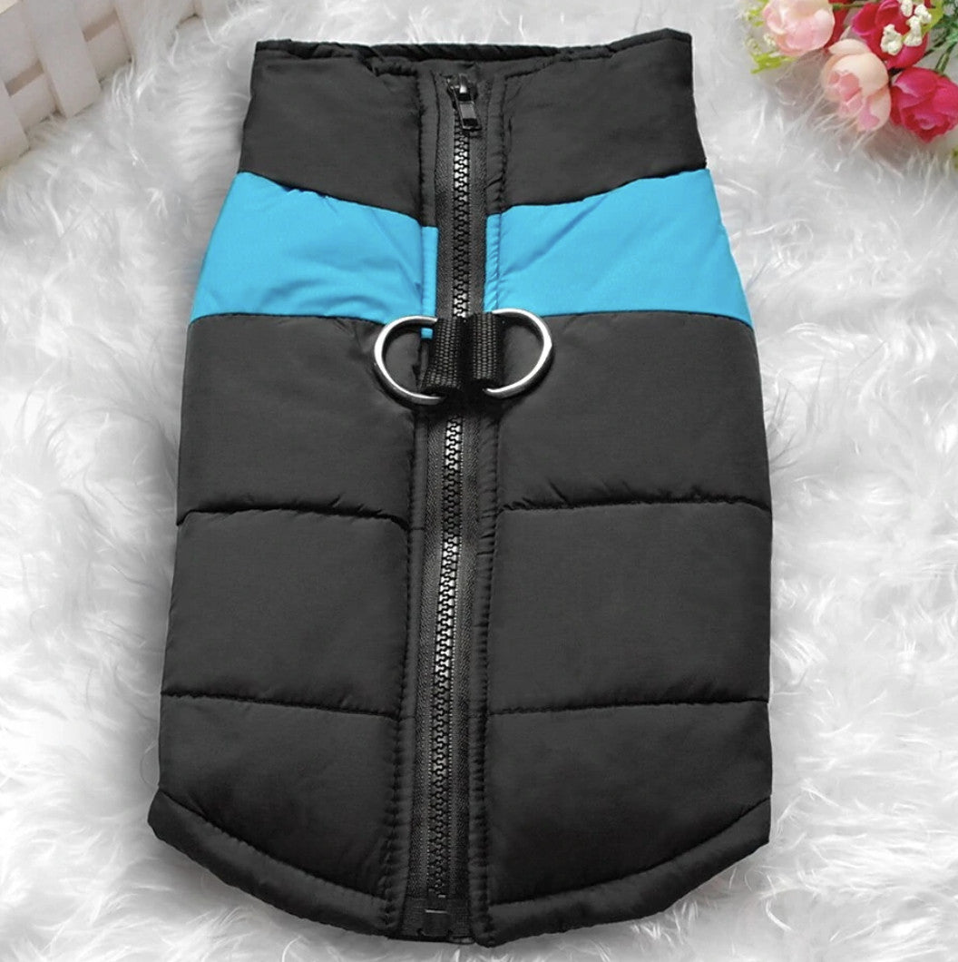 Chaqueta Impermeable Acolchada para Perros Talla L