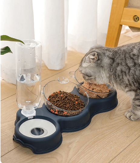 Comedero y Bebedero Automático para Mascotas
