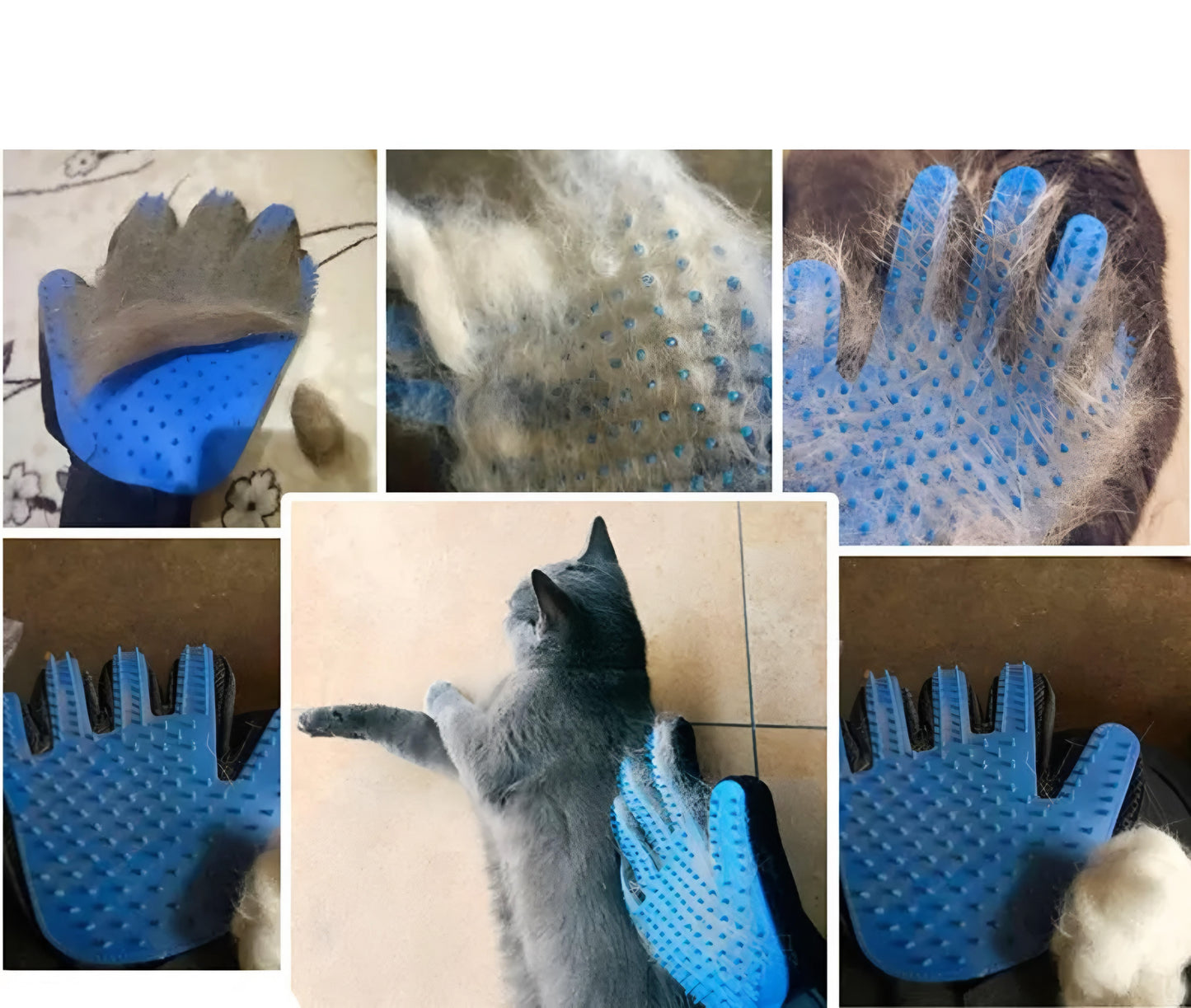 Guante para Peinar Mascotas