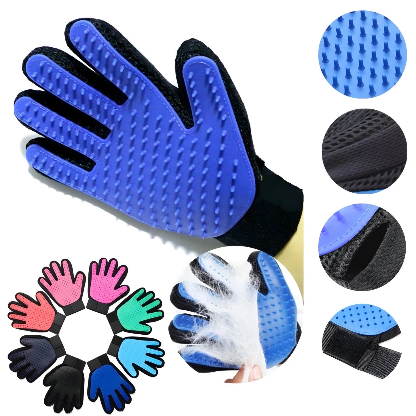 Guante para Peinar Mascotas