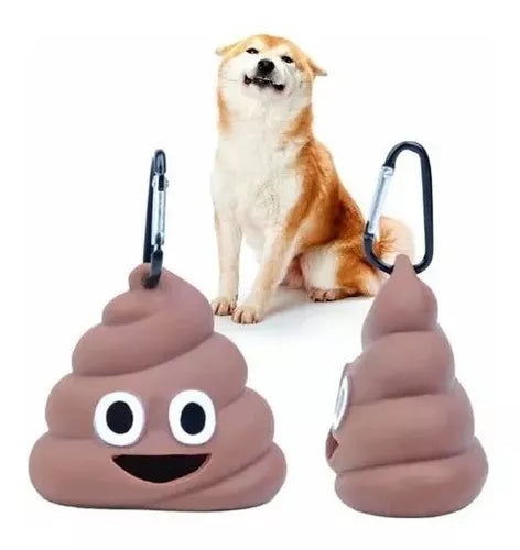 Dispensador de bolsas para popo mascotas